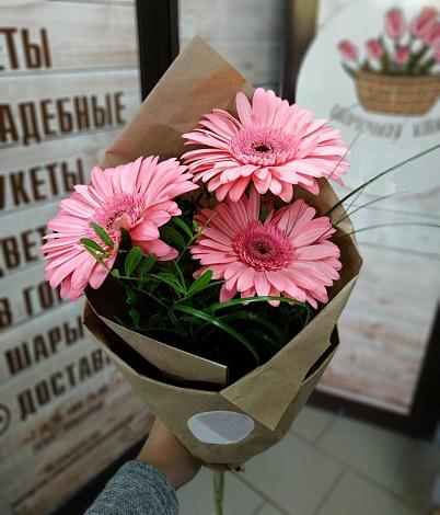 Букет цветов из: Герберы в Каменске